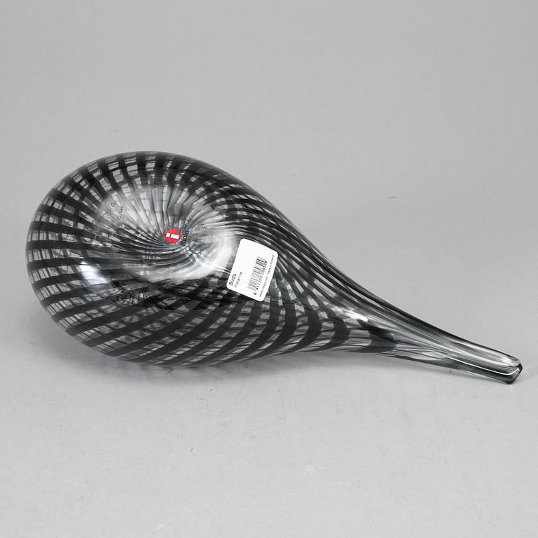 OIVA TOIKKA, glasfågel, Fiskariina, signerad O. Toikka Nuutajärvi.