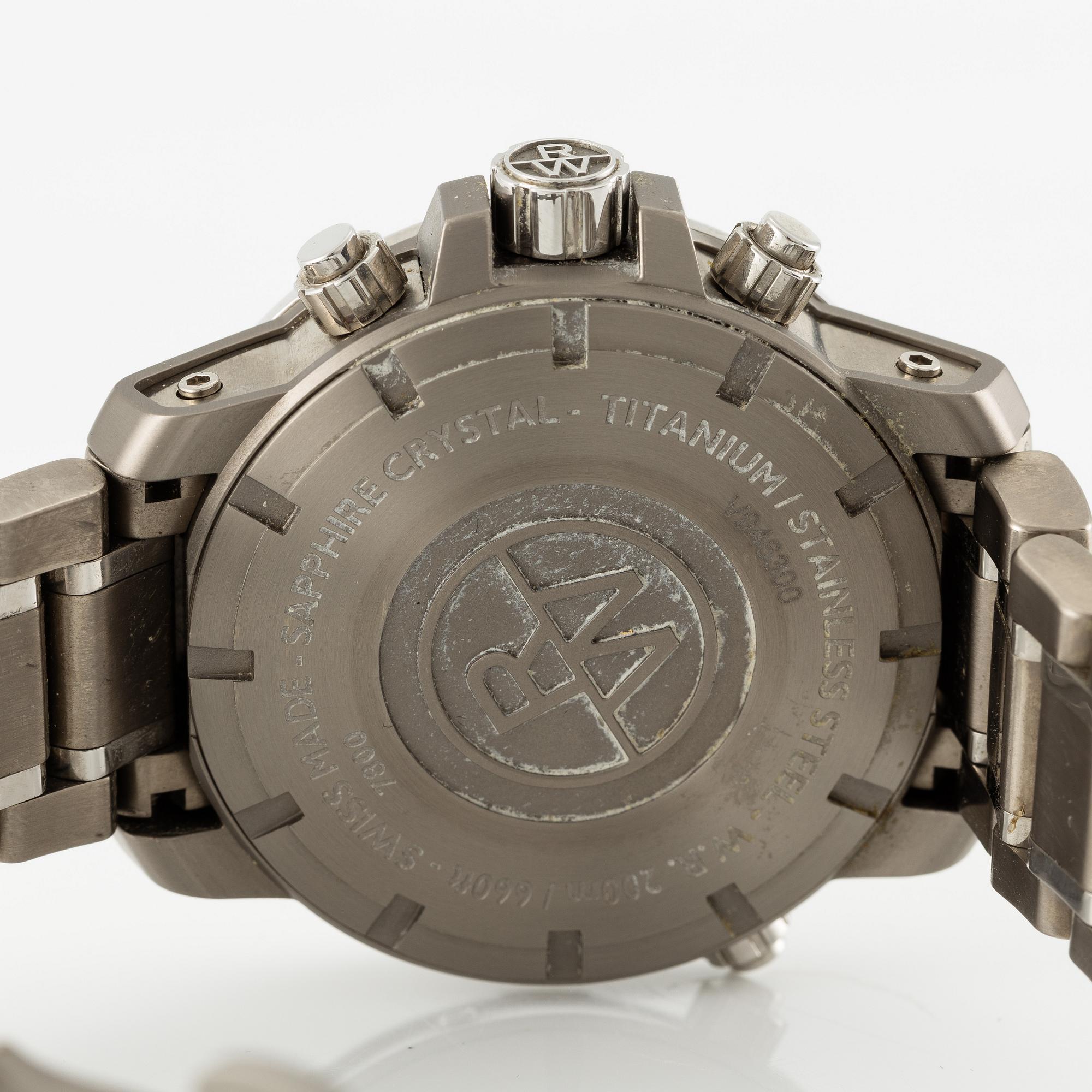 Raymond Weil, Nabucco, kronograf, armbandsur, 46 mm.