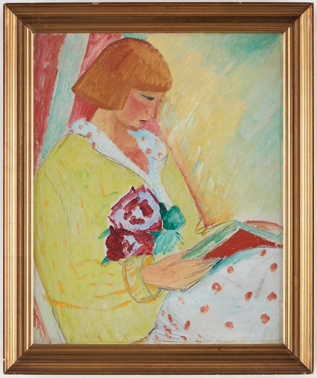 Sigrid Hjertén, Porträtt av Ida la Cour, född Enna.