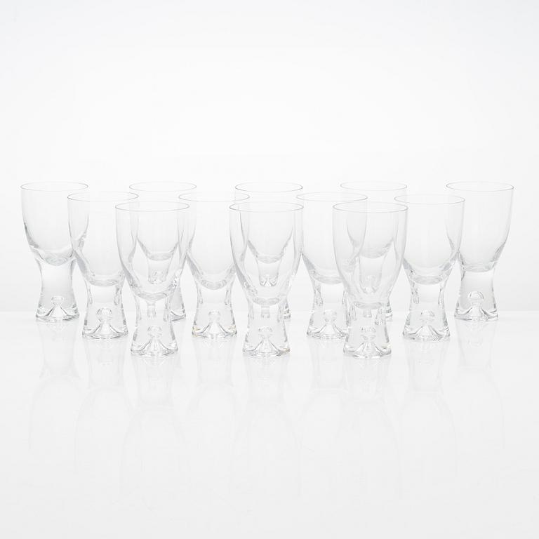 Tapio Wirkkala, A 27-piece set of 'Tapio' glassware for Iittala, Finland, model 2101.