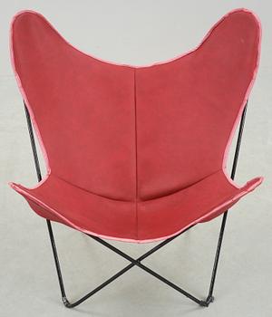 FLADDERMUSFÅTÖLJ, "Butterfly chair", 1900-talets senare hälft.