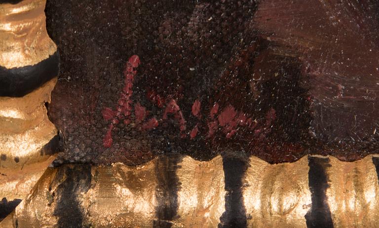 Chingiz Arif Oglu Abassov, oil on canvas, signed.