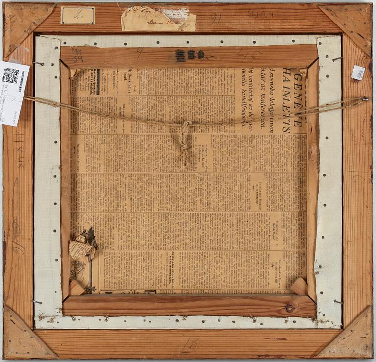 ELLEN TROTZIG, olja på duk, signerad och daterad- 27.