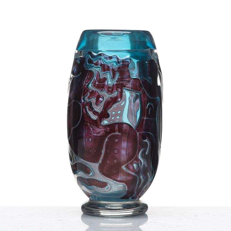 Edvin Öhrström, vas, ariel, Orrefors 1942, nr 242.