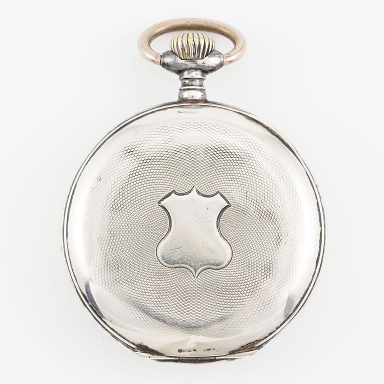 Courvoisier Frères, fickur, Mobilis, "Tourbillon", 52,5 mm.