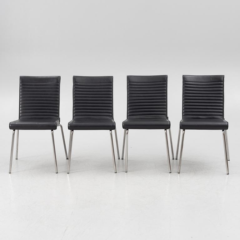 Olle Andersson, four 'Quick' chairs, Offecct.