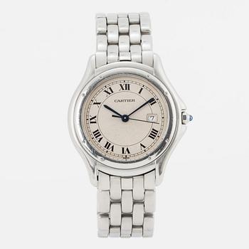 CARTIER, Cougar, wristwatch, 32.5 mm.