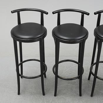 A set of four 'Linus' bar stools, Gemla, 1996/1997.