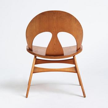 Børge Mogensen, a cherry chair, executed by cabinetmaker  Erhard Rasmussen, Denmark ca 1949.