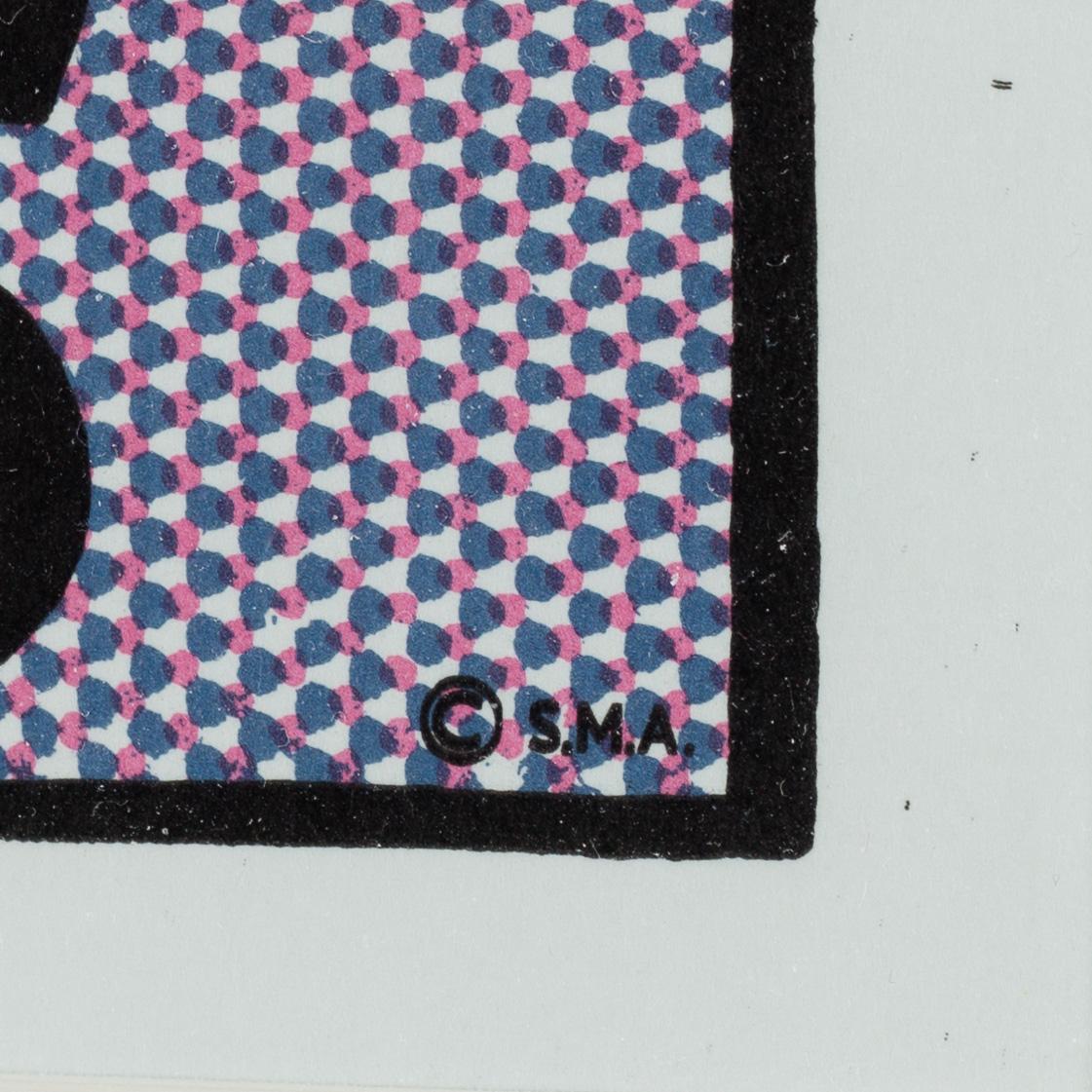 ROY LICHTENSTEIN, after, silkscreen, triptych, edited by Stedelijk Museum Amsterdam, published after 1966.