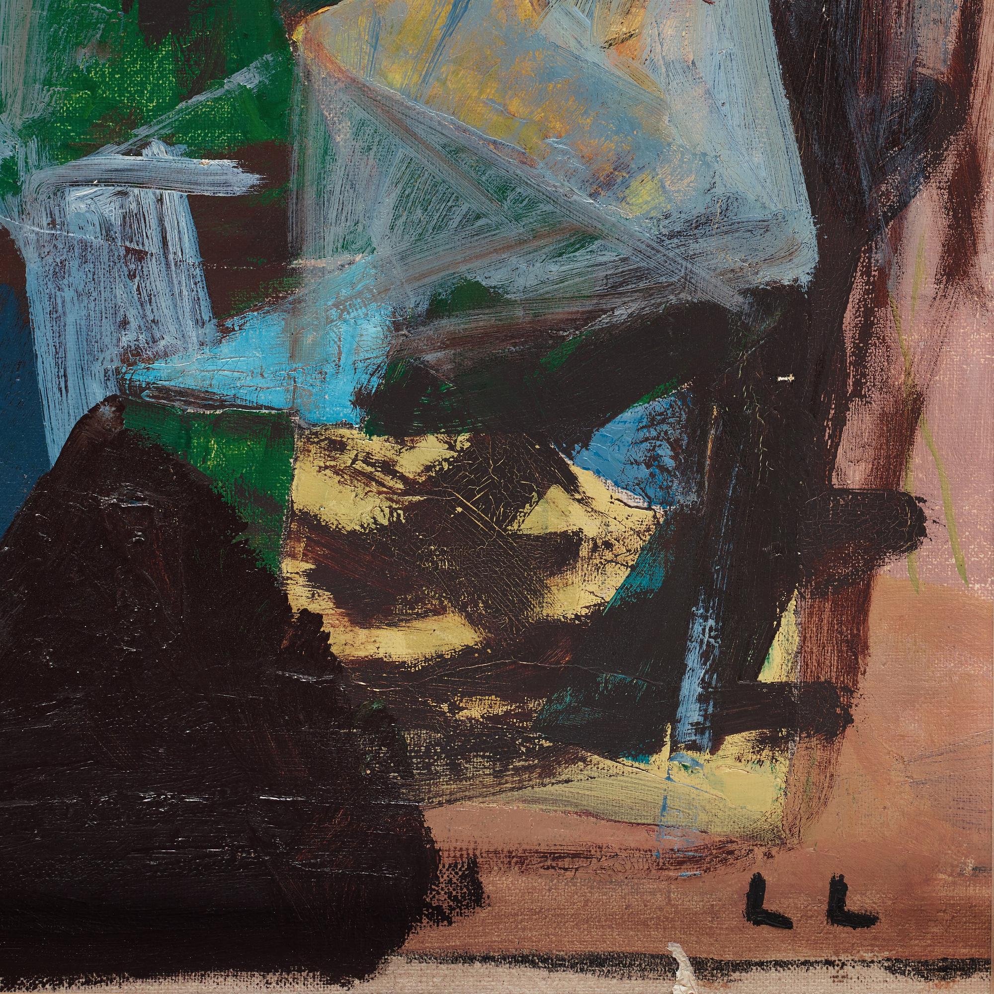LAGE LINDELL, oil on canvas, signed.