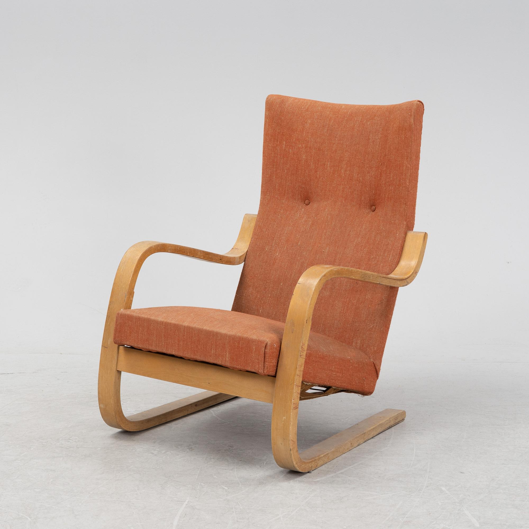 Alvar Aalto, fåtölj, model A35, 1930-tal.