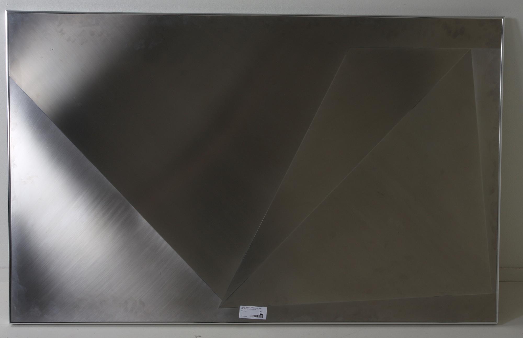 ALEXIUS HUBER, diptyk, etsad plåt, den ena sign à tergo.