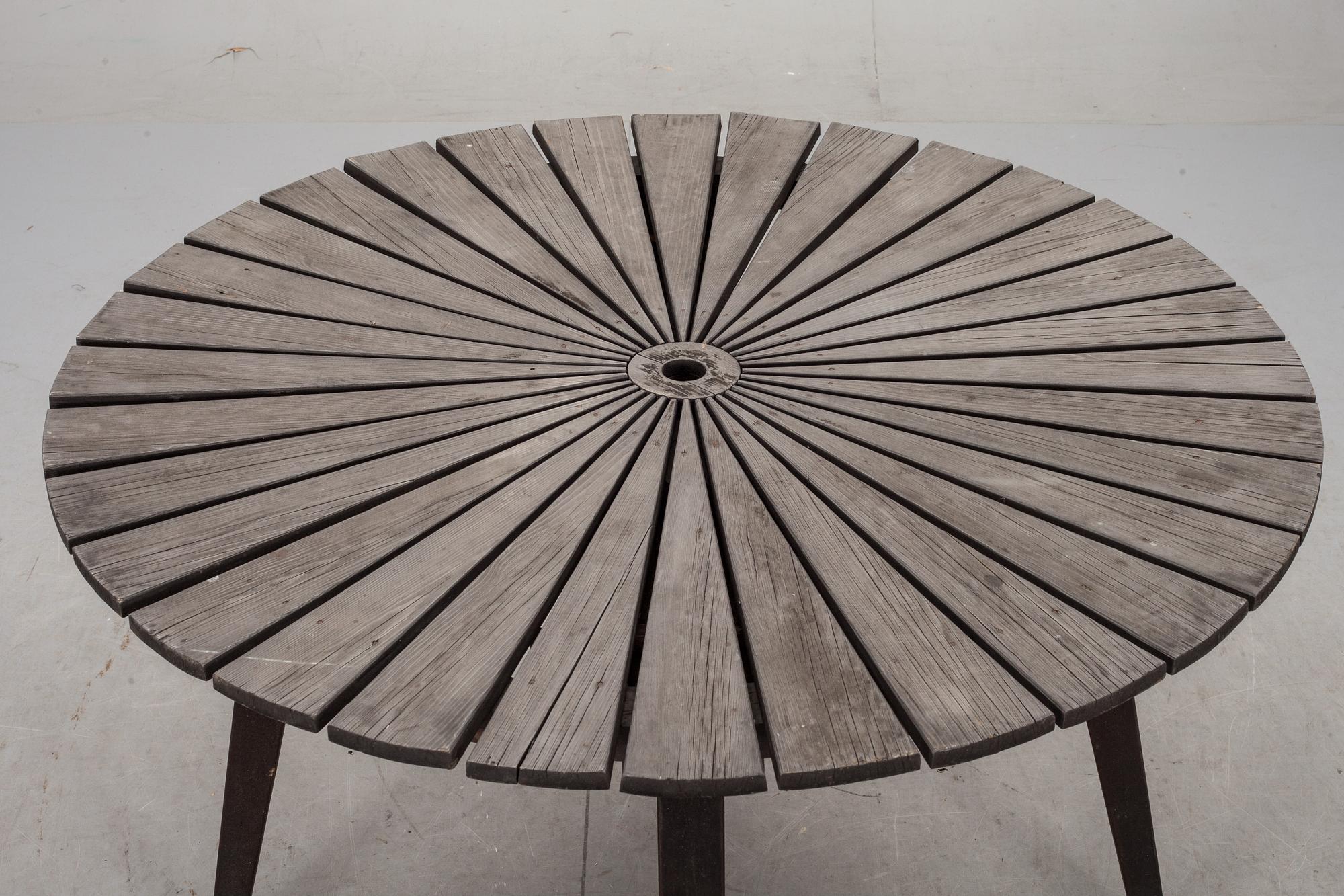 TRÄDGÅRDSMÖBLEMANG, 5 delar, 1900-tal.