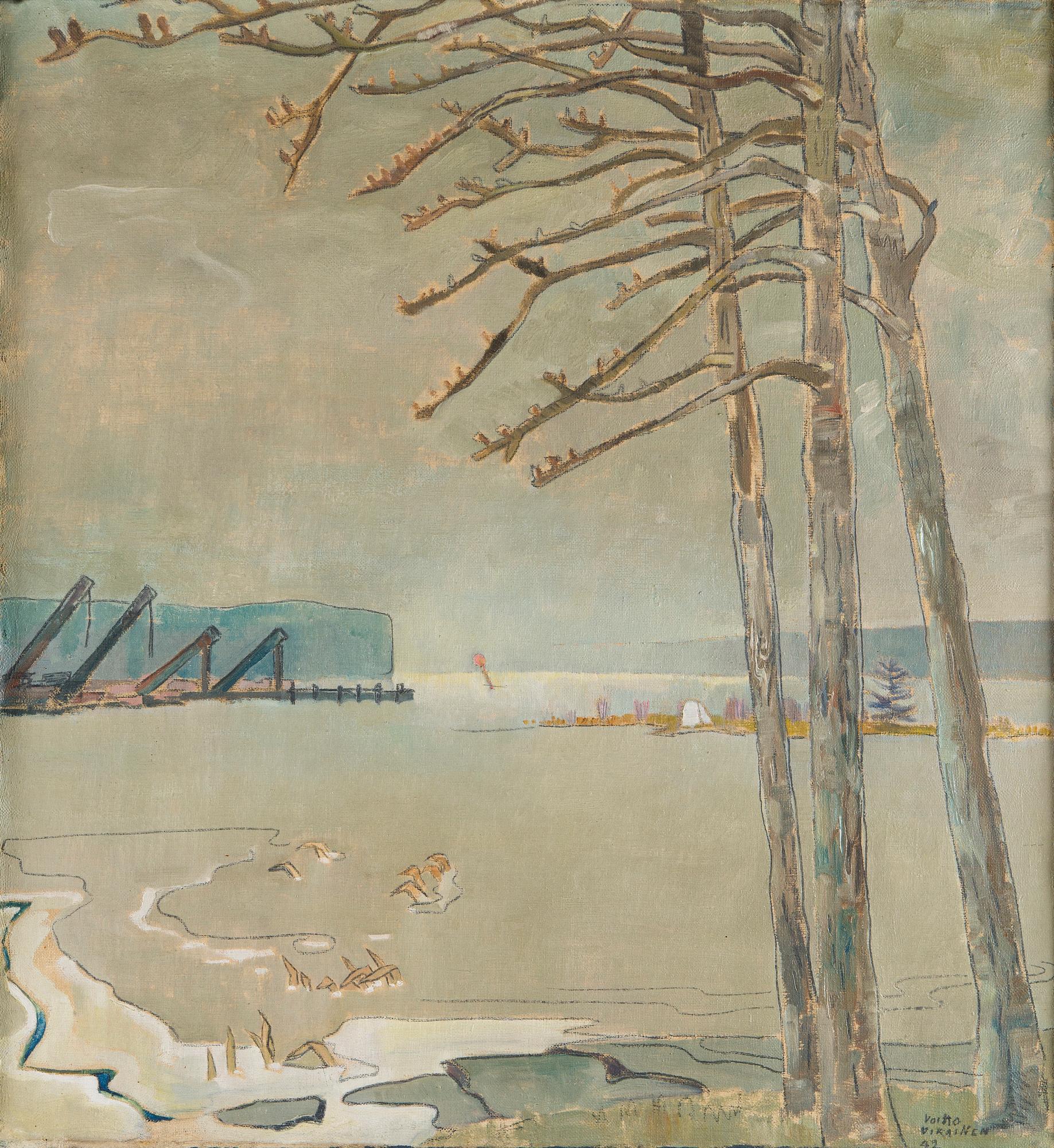 Voitto Jalmari Vikainen, Sumua etelässä.