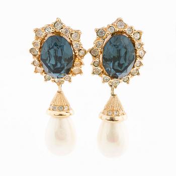 CHRISTIAN DIOR, bijouteri, earrings.