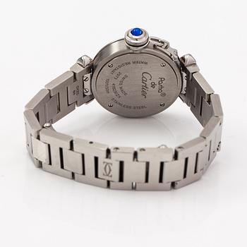 Cartier, Pasha, wristwatch, 27 mm.
