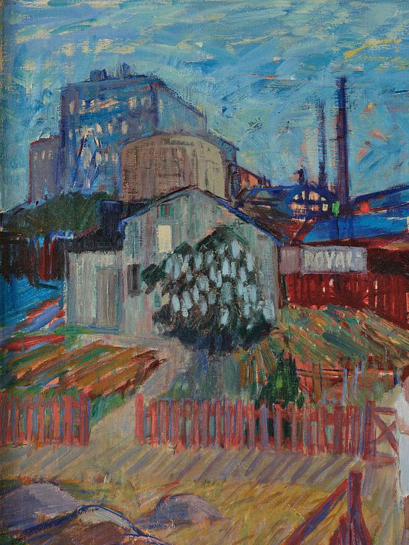 Tove Jansson, "Förstadsvy".