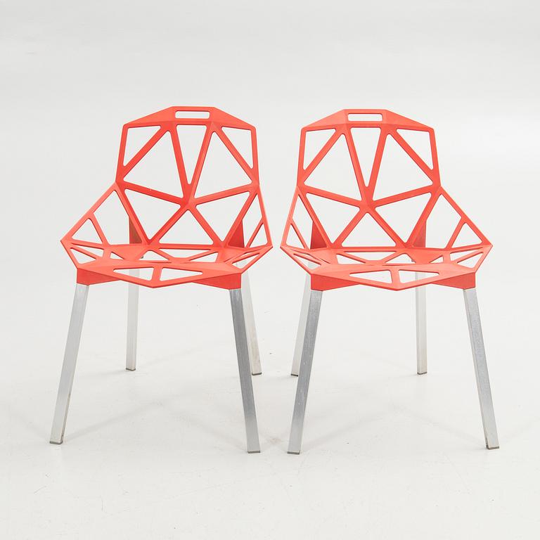 Konstantin Grcic, stolar, ett par, "Chair one", Magis, 2000-tal.
