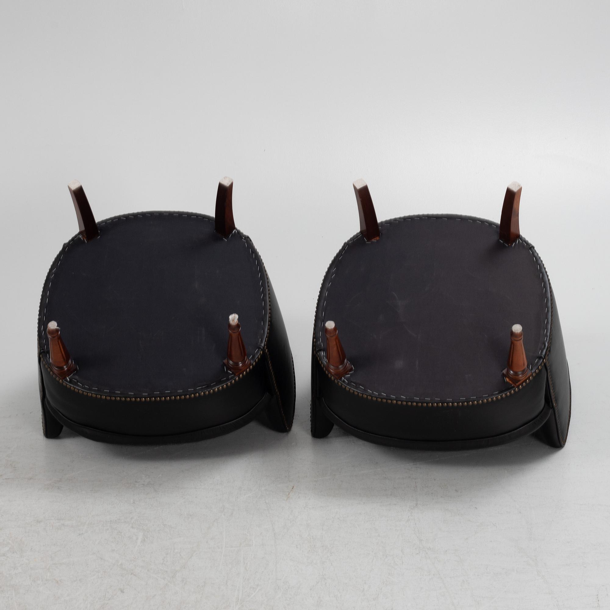 A pair of armchairs, second half of the 20th Century.