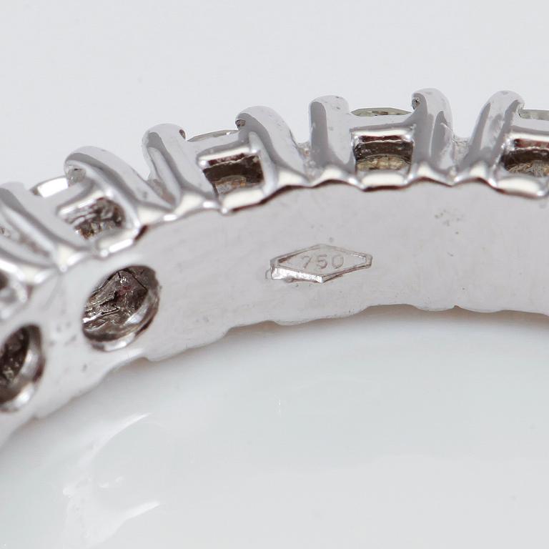 RING, briljantslipade diamanter totalt ca 1.60 ct.