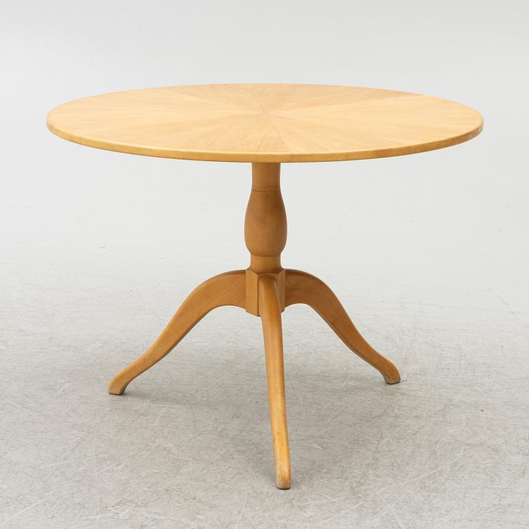 Carl Malmsten, side table, "Båstad", second half of the 20th century.