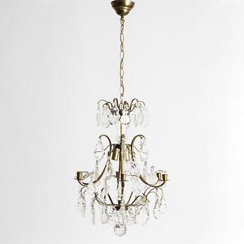 Chandelier, Rococo style, 20th century.