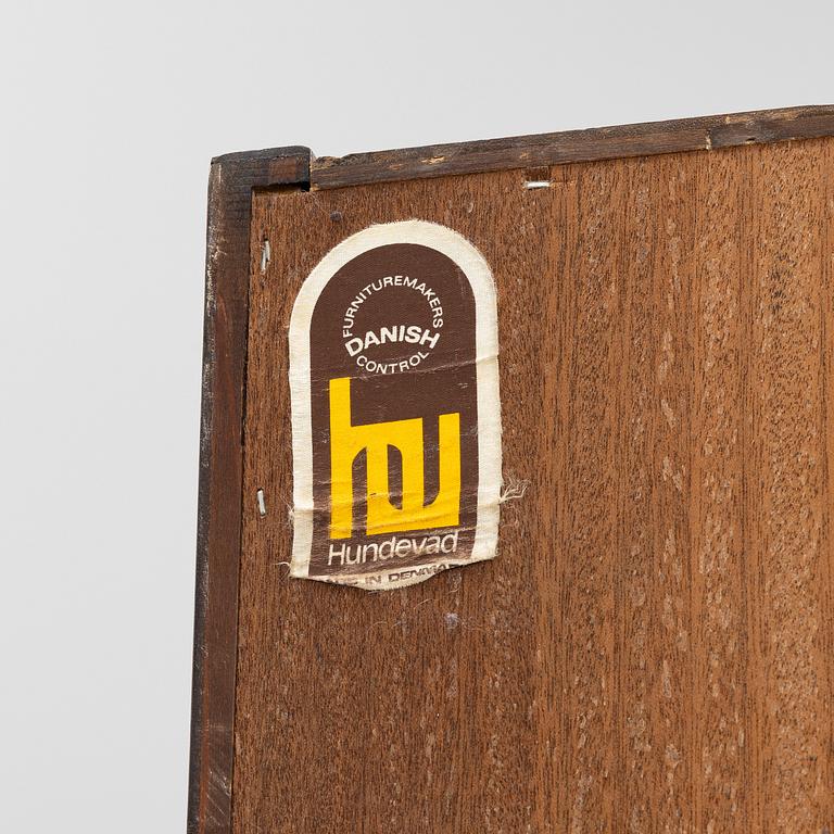 Poul Hundevad, Bokhylla med skänk, Hundevad & Co, Danmark, 1960/70-tal.