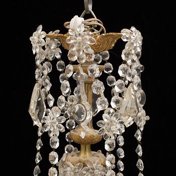 A late 19th century ceiling light.