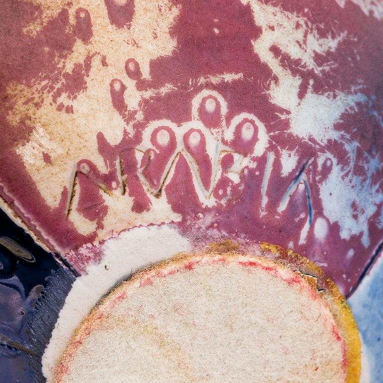 Gunvor Olin-Grönqvist, koristemunia, 2 kpl, signeeratut GOG Arabia.