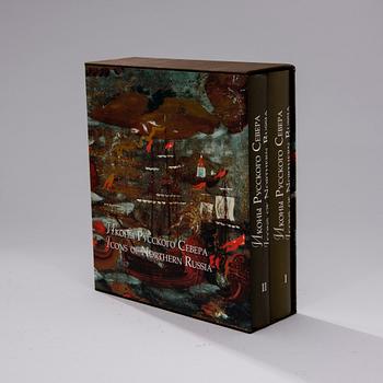 BÖCKER, I-II VOL, Icons of Northern Russia/ Иконы Русского Севера, tryckt i Moskva 2007.