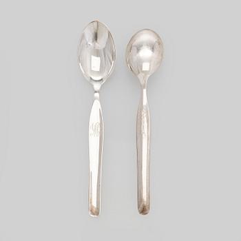 Tapio Wirkkala, A set of 24 silver spoons 'Tapio', Kultakeskus Hämeenlinna.