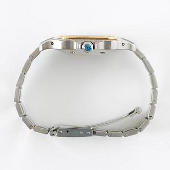 Cartier - Santos. Steel / Gold. Automatic. 28 x 29 mm.