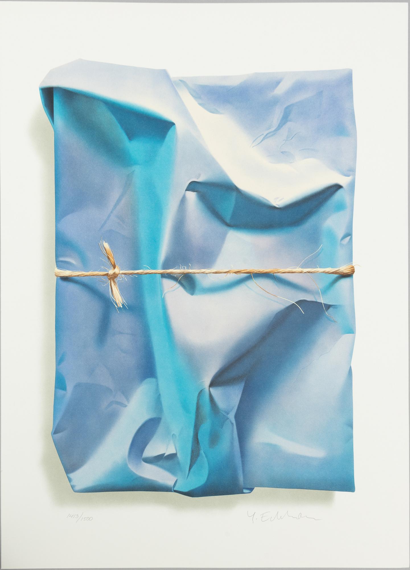 Yrjö Edelmann, Stringed blue ocean".