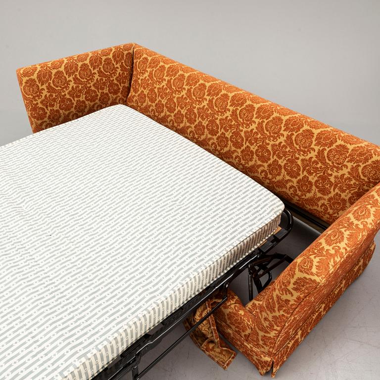 A contemporary sofa bed.