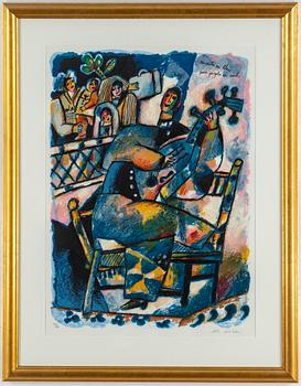 THEO TOBIASSE, lithograph in colours, signed 163/180.