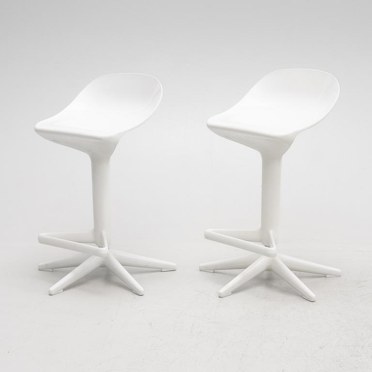 Antonio Citterio con Toan Nguyen, a pair of barstools, Kartell.