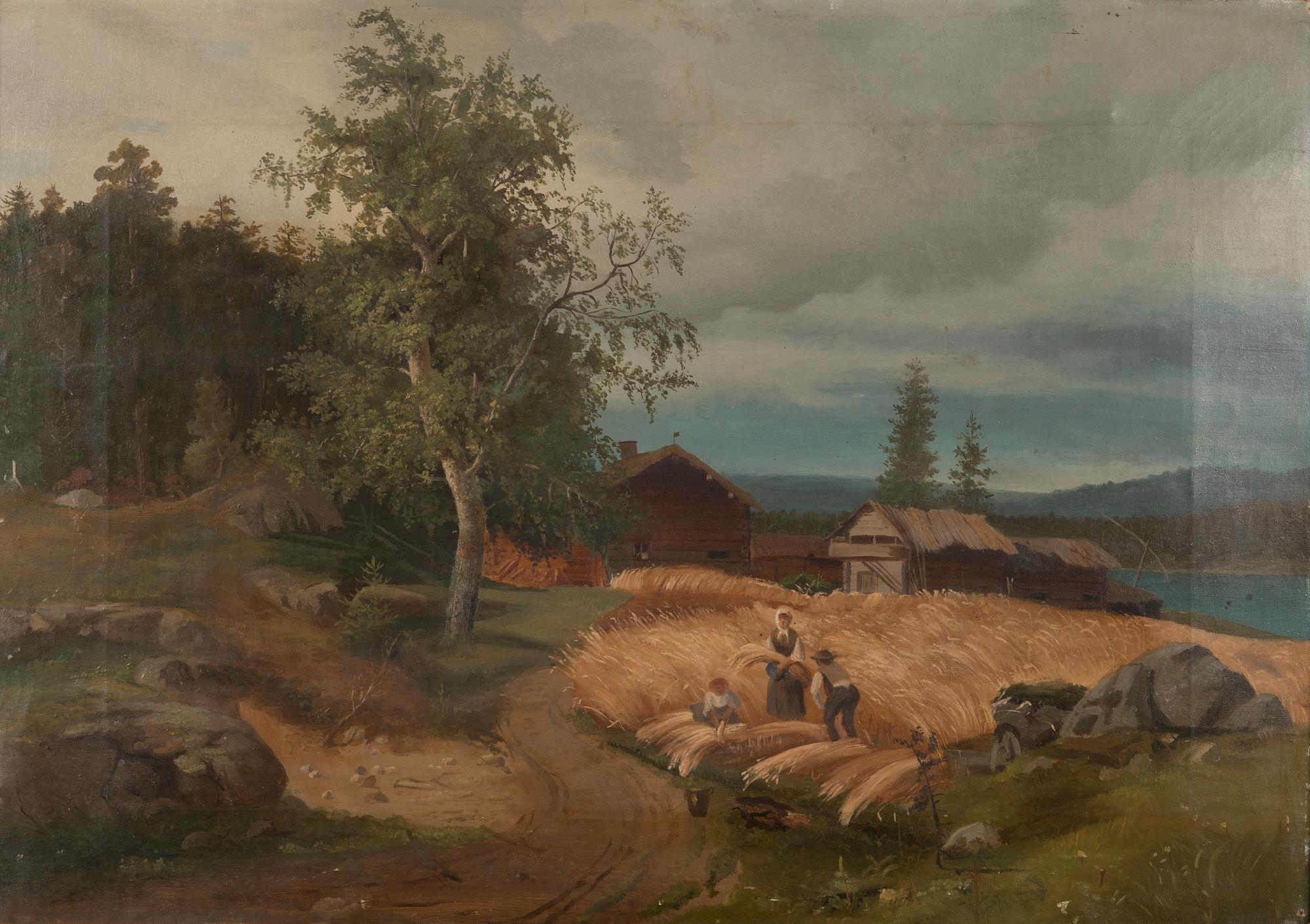 UNKNOWN MASTER 19th/20th CENTURY, oil on canvas, not signed.