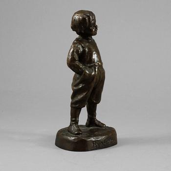 LENA BÖRJESON, skulptur, brons, signerad.