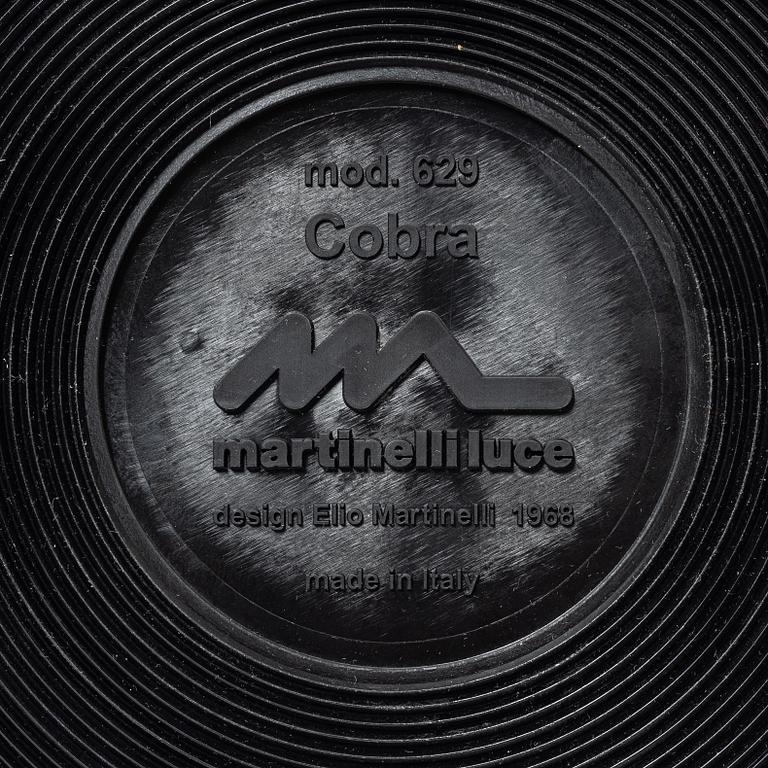 Elio Martinelli, Table lamp, "Cobra", Luce Martinelli, Italy.