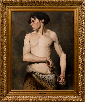 ALBERT EDELFELT, MALE MODEL.