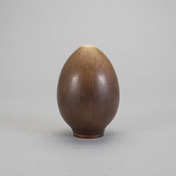 BERNDT FRIBERG, vas, stengods, Gustavsberg studio 1965.