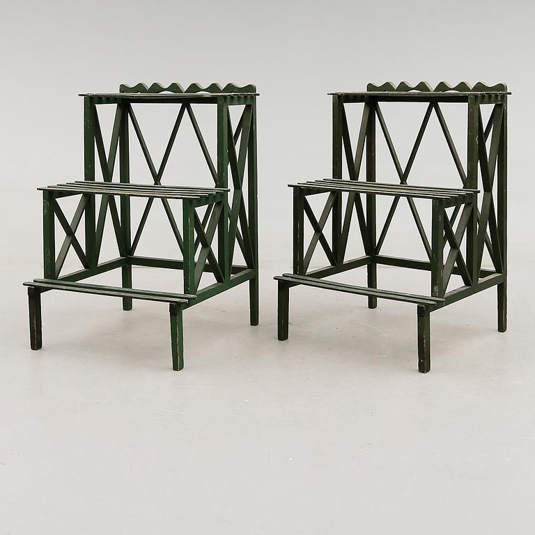 BLOMBORD, 1 par, 1900-tal.