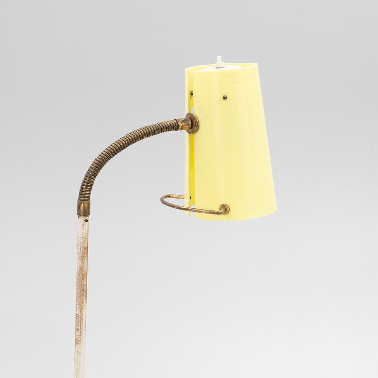 Karlskrona Lampfabrik, golvlampa, modell "2857 OW", 1950-tal.