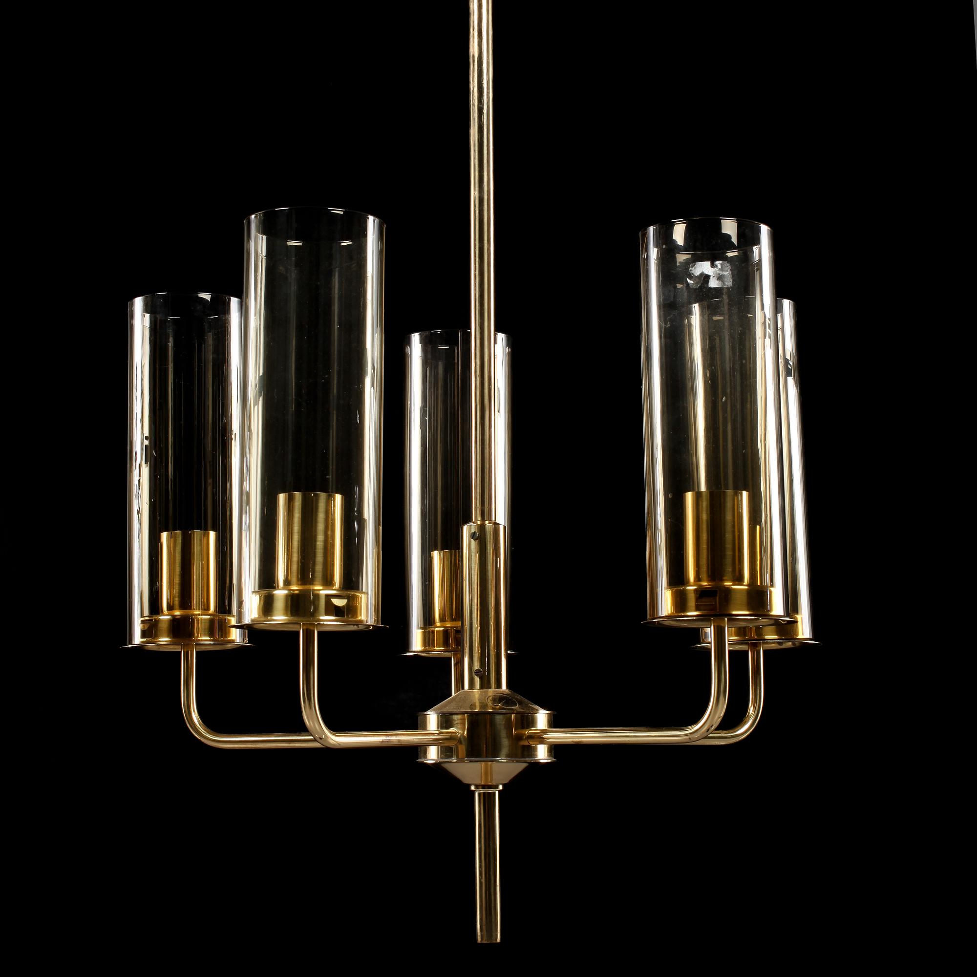 TAKLAMPA, Hans-Agne Jakobsson, 1900-talets andra hälft. Höjd 102 cm.