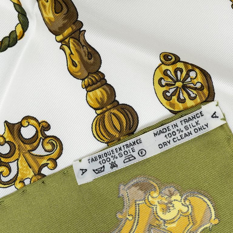 Hermès, scarf, "Les Clés".