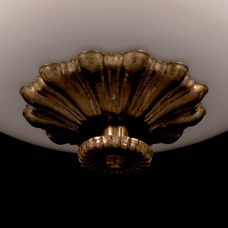 Lisa Johansson-Pape, a mid-20th-century pendant ceiling light model 61-5 for Orno.