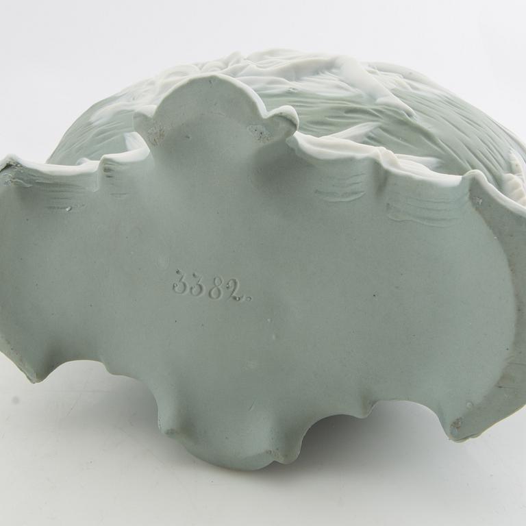 Vase and bowl England 20th century jasperware.