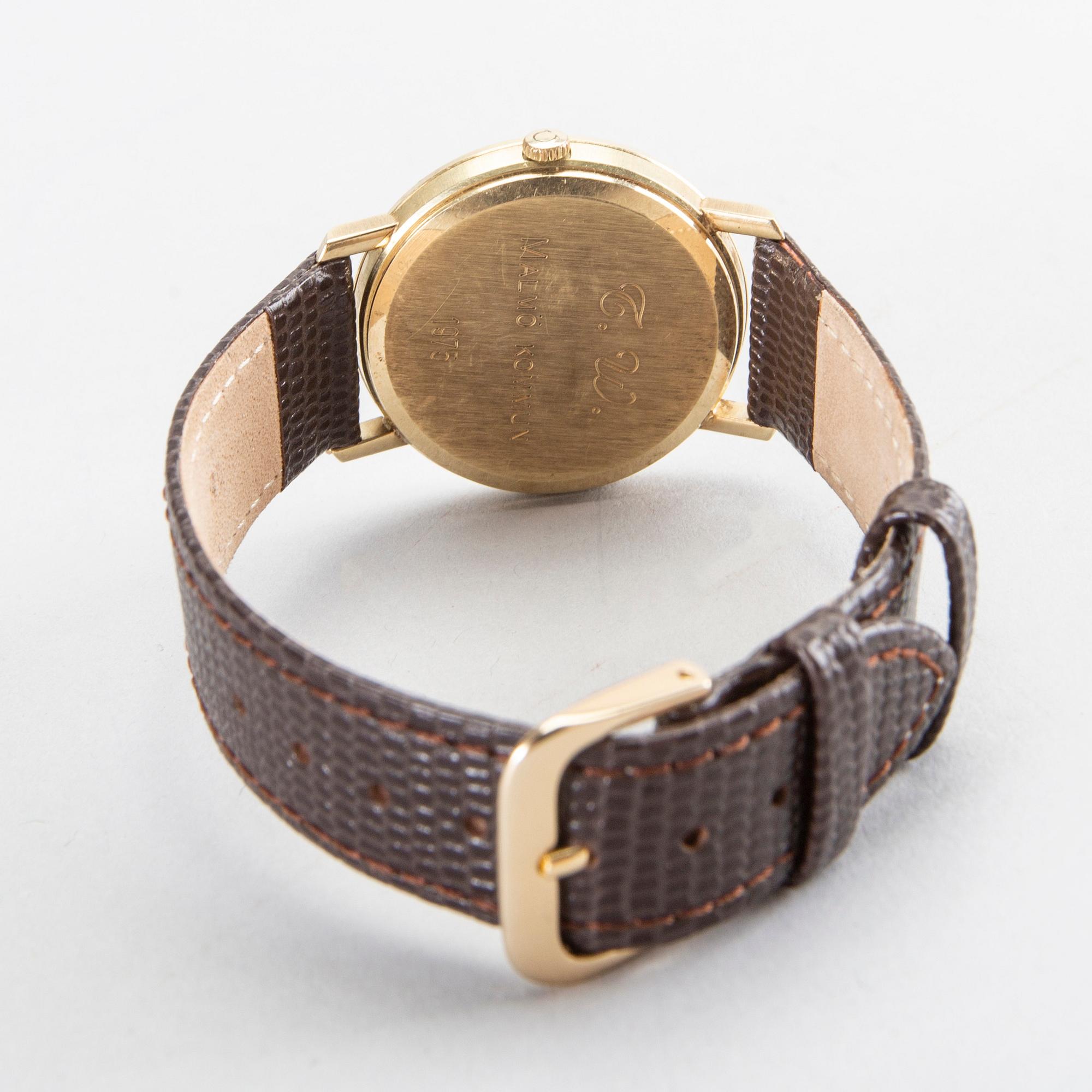 OMEGA, Genève, wristwatch, 34 mm.