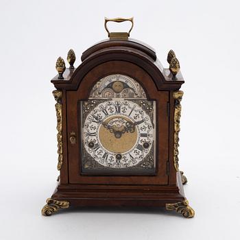 A 20th Century striking table clock by John Warmink, Netherlands.